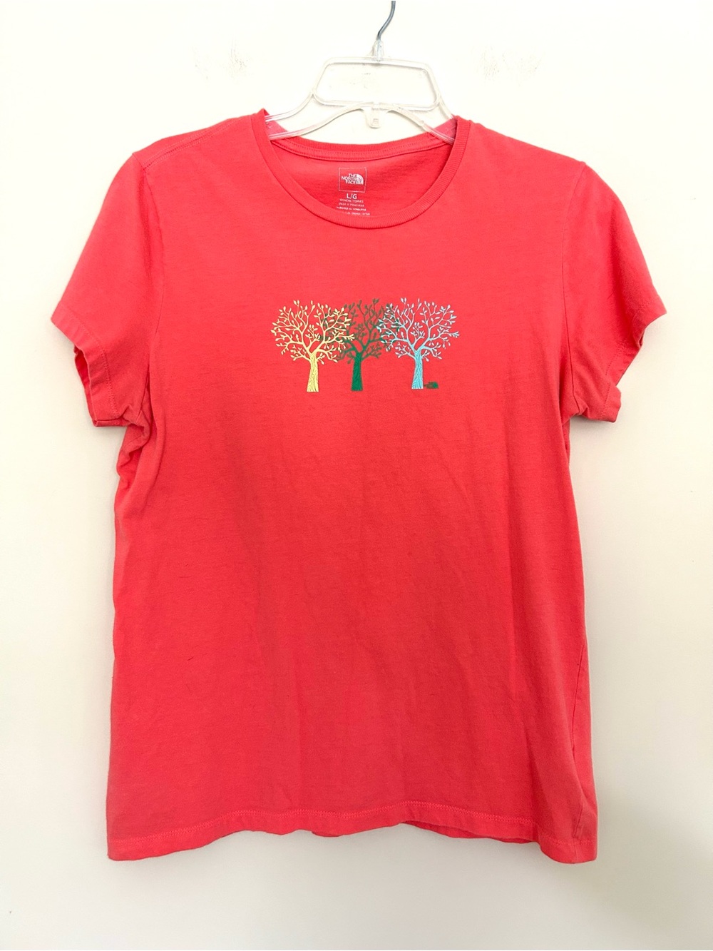 The North Face Women’s Coral Short Sleeve Tee with Colorful Tree Trio